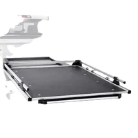 VEVOR Sliding Truck Bed Organizer, 78 x 48-Inch Heavy Duty Truck Bed Storage Drawer with 1000 lbs Capacity, Features 6 Movable Rings for Securing, 2-Postion Slide out Tray for Pickup Trucks, Black | VEVOR US