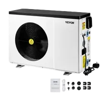 VEVOR Electric Pool Heat Pump, 22250 BTU, Pool Heaters for 3171-6605GAL Above and In Ground Pools, Low Noise, Heating and Cooling Highly Efficient & Energy-Saving Pool Water Heater AC120V 60Hz | VEVOR US