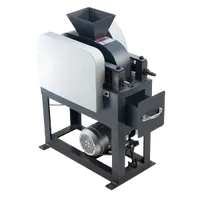 VEVOR Rock Crusher, 220V Double Roller Crushers, Industrial Shredder with 2.56x0.59 inch Dual Feed Inlets, 1740RPM Speed Stone Grinder Rock Crusher, 1.5KW Electric Shatter Pulverizer, 860kg/h Crushing | VEVOR US