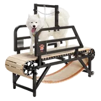 VEVOR Dog Treadmill for Medium Dogs, 330lbs Weight Capacity, Dog Running Machine with Adjustable Ramps, 15.5″ Runway Dog Pacer Slatmill, Pet Treadmill Exercise Equipment for Indoor & Outdoor Exercise | VEVOR US