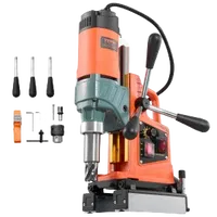 VEVOR Magnetic Drill Press, 1400 W, 2 inch Boring Diameter, 0-750 RPM Speed, Reversible Direction, Mag Drill Press for Metal Surface, Electric Drilling Machine for Industrial and Home Improvement | VEVOR US