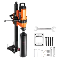 VEVOR Core Drill Machine, 0.8-11.8in Drilling Diameter Diamond Core Drill Rig with Stand and Core Drill Bit, 3500W Rugged Concrete Core Drill, Wet and Dry Use, For Concrete, Brick, Marble | VEVOR US