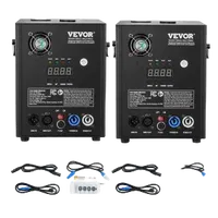 VEVOR Cold Spark Machine, 2 Pack 500W Output Fireworks Controllers, 6.6-13ft Adjustable Height, with Advanced DMX System,LED Screen,Portable Handle, Aluminum Alloy for Stage DJ Wedding Event,Party | VEVOR US