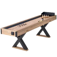 VEVOR 9 ft Shuffleboard Table 2 in 1 Shuffleboard and Bowling Combo Game Set | VEVOR US