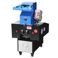 VEVOR Plastic Shredder Crusher, 3HP/2.2KW Plastic Bottle Grinder Granulator, 100-150kg/h Capacity Pulverizer Recycling Machine with Wheels, SDK-11 Blade & 6mm Mesh for PVC ABS PTFE (220V 60Hz 3-Phase) | VEVOR US