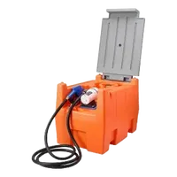 VEVOR 12V DEF Transfer Pump Kit, 8.5 GPM, Diaphragm Irrigation Self Priming Electric Water Pump, with 58 Gallon Tank, Automatic Nozzle, 13.12 ft Hose, 26.25 ft Lift, for Diesel Exhaust Fluid Urea | VEVOR US