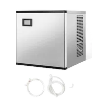 VEVOR Commercial Ice Maker Machine 500 lbs/24 h, 22 Inch Stainless Steel Industrial Ice Machine, Self-Cleaning and Scheduled Ice Making, Modular Ice Cube Machine for Restaurant Hotel - Head Only | VEVOR US