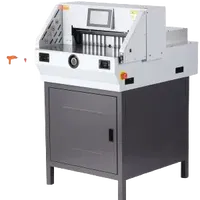 VEVOR Electric Paper Cutter, Heavy Duty Paper Trimmer 19″ /482.6mm Cutting Width, 3.14″/80mm Cutting Thickness, Electric Paper Cutting Machine with 7″ Touchscreen Numerical Control Function | VEVOR US