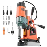 VEVOR Magnetic Drill Press, 1400 W, 2 inch Boring Diameter, 0-750 RPM Speed, Reversible Direction, Mag Drill Press with 6 Core Bits, Electric Drilling Machine for Industrial and Home Improvement | VEVOR US