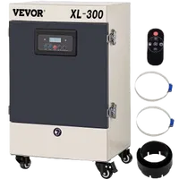 VEVOR Solder Fume Extractor, 330W 270 CFM Smoke Absorber, 6-Stage Filters 5 Speeds with Wireless Remote Control for Soldering, Laser Engraving and DIY Welding | VEVOR US