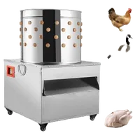 VEVOR Chicken Poultry Plucker 2200W 240R/min Turkey Chicken Poultry Plucking Machine 23.5inch Barrel Diameter Stainless Steel Feather Plucking Machine with Wheels Defeather Hair Removal Machine | VEVOR US