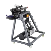 VEVOR Electric Tube Bending Machine, 750W Electric Tubing Bender with 6L Hydraulic Cylinder, Movable Pipe Bender Machine with Casters, 3 Dies & 180° Max Bending Angle, Suitable for 3/4 to 2 inch Pipes | VEVOR US