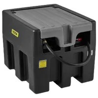 VEVOR Portable Diesel Tank, 58 Gallon Capacity & 10 GPM Flow Rate, Diesel Fuel Tank with 12V Electric Transfer Pump and 13.1ft Rubber Hose, PE Diesel Transfer Tank for Easy Fuel Transportation, Black | VEVOR US