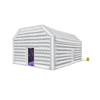 VEVOR Inflatable Nightclub, 26.2 x 19.7 x 13.1 Ft, Blow up Party Tent with 1100W Blower, Large Inflatable Night Club Tent for Adults, Easy Setup Inflatable House Air Cube for Wedding Birthday White | VEVOR US