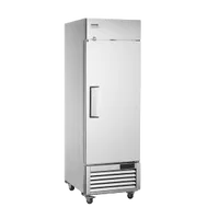 VEVOR Commercial Refrigerator 19.32 Cu.ft, Reach In 27″ W Upright Refrigerator Single Door, Auto-Defrost Stainless Steel Reach-in Refrigerator & 4 Shelves, 33 to 41℉ Temp Control, LED Light, 4 Wheel | VEVOR US