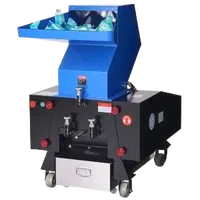 VEVOR Plastic Shredder Crusher, 5.5HP/4.0KW Plastic Bottle Grinder Granulator, 150-200kg/h Capacity Pulverizer Recycling Machine with Wheels, SDK-11 Blade & 8mm Mesh for PVC PTFE (220V 60Hz 3-Phase) | VEVOR US