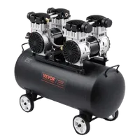 VEVOR Air Compressor, 20 Gallon Steel Tank, 4HP 10.6 CFM@90 PSI Oil Free Air Compressor & Max. 125PSI Pressure, 78dB Ultra Quiet Portable Compressor, for Auto Repair, Tire Inflation, Spray Painting | VEVOR US