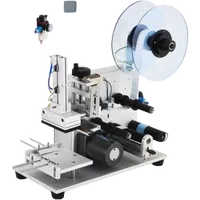 VEVOR Electric Flat Labeling Machine, 25-60pcs/min, Flat Surface Label Applicator for Cardboard Boxes/Square Bottles/Tin Cans, Labeler Suitable for Item Size Range of 4.72 x 5.9 x (0.98-3.54) inches | VEVOR US