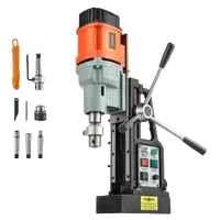 VEVOR Magnetic Drill Press, 1550 W, 2.4 in Boring Diameter, 2922 lbf Power Mag Drill Press, 0-600 RPM Adjustable Speed, Morse Taper, M3-M16 Tapping, for Metal Surface, Industrial and Home Improvement | VEVOR US