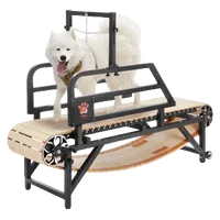 VEVOR Dog Treadmill for Large Dogs, 330 lbs Weight Capacity, 17.52″ Runway, Dog Running Machine with Adjustable Ramps, Dog Pacer Slatmill for Dogs, Pet Treadmill for Indoor & Outdoor Exercise | VEVOR US