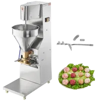 VEVOR Commercial Meatball Forming Machine, 280 PCs/min Automatic Meatball Maker, 1100W Electric Fish Beef Pork Shrimp Ball Making Tool, Stainless Steel Meatball Former with 18/20/22/26/30/32 mm Models | VEVOR US