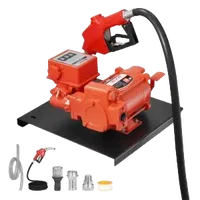 VEVOR Fuel Transfer Pump 110V, 20 GPM 76 L/min, AC Electric Oil Transfer Pump, with Meter, Auto Shut-Off Fuel Nozzle & Discharge Hose, High Flow for Gasoline, Diesel, Kerosene, Biodiesel, Ethanol | VEVOR US