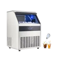 VEVOR 360lbs/24H Commercial Ice Maker Machine, 88lbs Storage Capacity Ice Maker with Drain Pump, 160 Ice Cubes in 15 Minutes, LED Digital Display Freestanding Self-Cleaning for Bar Office Restaurant | VEVOR US