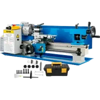 VEVOR Compact Metal Lathe 7″ x 14″, Adjustable Speed 0-2500 RPM, Equipped with 4″ 3-jaw Chuck, Ideal for Metalworking, Benchtop Design for Metal Turning Projects | VEVOR US