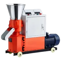 VEVOR Feed Pellet Mill Machine, 4 mm Animal Feed Pellet Making Machine, 3KW 240V Animal Food Granulator Mill Machines with 3 Pressure Rollers & 4 Wheels, Ideal for Poultry, Livestock, Farm Animals | VEVOR US