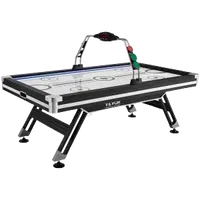 VEVOR Air-Powered Hockey Table, 89″ Indoor Hockey Table for Kids and Adults, LED Sports Hockey Game with 2 Pucks, 2 Pushers, and Electronic Score System, Arcade Gaming Set for Game Room Family Home | VEVOR US