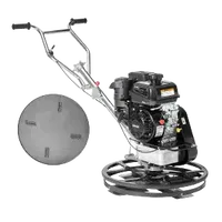 VEVOR Power Trowel, 24” Walk-Behind Cement Trowel with Float Pan, 6HP Gas-Powered Smooth Concrete Surface Finisher, Heavy Duty Commercial Screed Concrete Cement with Finishing Blade, Orange | VEVOR US