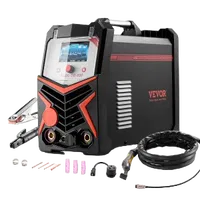VEVOR TIG Welder, 200A 6-In-1 Aluminum Welding Machine (LED Display) - AC TIG/DC TIG/AC Pulse TIG/DC Pulse TIG/Spot TIG/MMA(Stick), 110&220V Dual Voltage Electric Welder with Synergic Control IGBT | VEVOR US