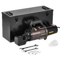 VEVOR Electric Hydraulic Rebar Cutter, 2300W Portable Rebar Cutter, Cutting up to 1.26 Inch (5-32mm) Rebar within 4.5 Seconds, High Power Steel Rebar Cutter with Oil Can Rich Accessories,Black RC-32 | VEVOR US