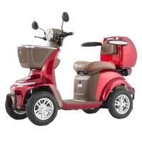 VEVOR Heavy Duty 4-Wheel Mobility Scooters for Seniors & Adults, 500lbs Capacity, 21.5 Miles 3-Speed Long Range, 1000W All Terrain Electric Recreational Scooter Wheelchair, 20° Max Climbing Capacity | VEVOR US