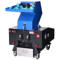 VEVOR Plastic Shredder Crusher, 7.5HP/5.5KW Plastic Bottle Grinder Granulator, 200-300kg/h Capacity Pulverizer Recycling Machine with Wheels, SDK-11 Blade & 8mm Mesh for PVC PTFE (220V 60Hz 3-Phase) | VEVOR US