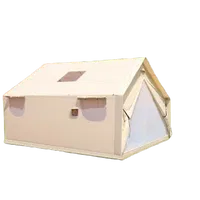 VEVOR Large Canvas Tent 12x14ft, Wall Tent with PVC Storm Flap, Canvas Wall Tents Waterproof, Canvas Camping Tents With Stove Hole for 8-10 people Outdoor Party Hiking Barbecue | VEVOR US