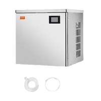 VEVOR Commercial Ice Maker Machine 360 lbs/Day, 22 Inch Stainless Steel Industrial Ice Machine, Self-Cleaning and Scheduled Ice Making, Modular Ice Cube Machine for Restaurant Hotel - Head Only | VEVOR US