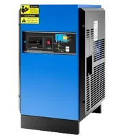 VEVOR Compressed Air Dryer, 125CFM Refrigerated Air Dryer, 110-120V Industrial Refrigerated Air-Drying System for 20HP, 25HP & 30HP Compressors - with Color Screen Control Panel and Automatic Drainage | VEVOR US