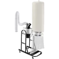 VEVOR 1.5 HP Dust Collector, 647 CFM Portable Vortex Dust Collector, Woodworking Dust Collector with 13.2-Gallon Collection Bag and Mobile Base, 220V Dust Collection System 25-Micron Canister Kit | VEVOR US