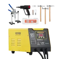VEVOR Spot Welder Dent Puller, 300W Stud Welder Dent Repair Kit with Heat Gun, Auto/Manual Welding Mode, 110V Auto Body Spot Welding Dent Repair Machine for Aluminum Car Body Panels Repair | VEVOR US