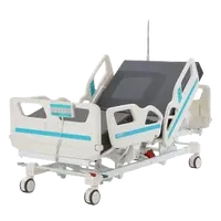 VEVOR Premium 5 Function Full Electric Hospital Bed, ICU Electric Medical Bed with Cardiac Chair Position, Trendelenburg & Reverse Trendelenburg, 5-Inch Locking Casters for Home Hospital Use, 550LBS | VEVOR US