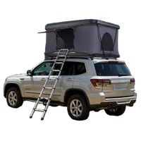 VEVOR Rooftop Tent Hard Shell, Naturnest Rooftop Tent Hardshell for 2-3 Person, Hard Shell Roof Top Tent with Telescopic Ladder Thick Mattress, Waterproof Windproof for Jeep SUV Van Pickup Truck | VEVOR US