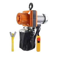 VEVOR Electric Chain Hoist, 2200 lbs/1 ton Capacity, 10 ft Lifting Height, 10 ft/min Speed, 120V, Single Phase Overhead Crane with G100 Chain, 10 ft Wired Remote Control for Garage, Shop, Hotel, Home | VEVOR US