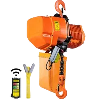 VEVOR 2 Ton Wireless Electric Chain Hoist, 4400 LBS Capacity with 20 FT Lifting Height, IP54 Protection, Three Phase Overhead Crane with G100 Chain | VEVOR US