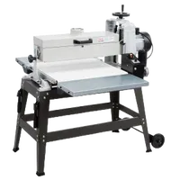 VEVOR 22″ Drum Sander with Stand & Extension Tables, 1.75HP 1440RPM Dual Motor Drum Sander for Woodworking - Variable Speed Conveyor Belt, 4″ Dust Collection Port for Cabinet & Furniture Finishing | VEVOR US