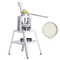 VEVOR Dough Divider Rounder, 40PCS Manual Dough Equal Divider Machine, 1.06oz - 4.94oz Hand Press Dough Cutter with 304 Stainless Steel Tray and Blade, Bread Maker for Bakery, Restaurant, Commercial | VEVOR US