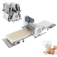 VEVOR Commercial Dough Sheeter Machine, 19.7-Inch Reversible Puff Pastry Sheeter and Fondant Roller, Electric Dough Roller 0-1.4″ Adjustable Thickness, Folding Dough Sheeter for Bakeries, Pastries | VEVOR US