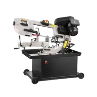 VEVOR Metal Horizontal Band Saw, 7 x 8.25 in Rectangular Cutting Capacity, 110/220V Vertical Cutting Bandsaw with 1.1 kW Motor, 0-45° Angle Adjustment, Variable Speed, for Metal, Wood, and Plastic | VEVOR US