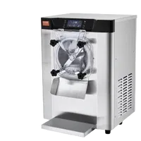 VEVOR Commercial Ice Cream Machine, 12 L/H Yield, 1713W Single Flavor Countertop Hard Serve Ice Cream Maker, 4.5L Stainless Steel Cylinder, LED Panel Auto Clean Pre-cooling, for Restaurant Snack Bars | VEVOR US