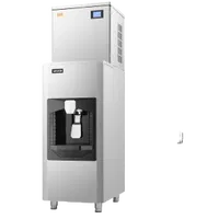 VEVOR Commercial Ice Maker, 400 Lbs/Day Ice Maker Machine, 180 Lbs Large Ice Storage Bin with 20 Lbs/Min Automatic Ice Dispensing, Self-Cleaning Ice Machine with Touchscreen for Bar, Cafe, Restaurant | VEVOR US